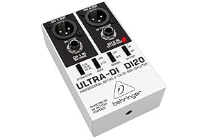 Behringer DI20: Professional DI Box for Keyboards