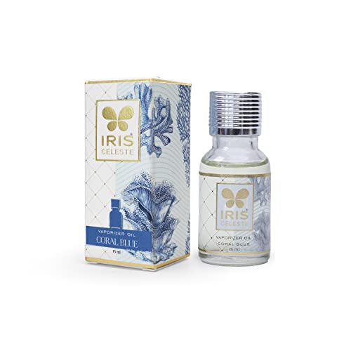 Iris Celeste Fragrance Vaporizer Oil Fragrance- Silk Musk, 15ml (Coral Blue) (B0BWN7M2DW) Amazon Price History, Amazon Price Tracker