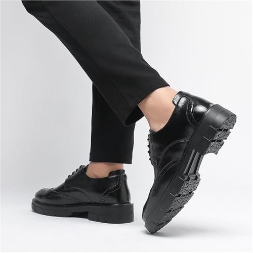 Men’s Oxford Leather Shoes Premium Lace Up for Comfortable Office Wear3