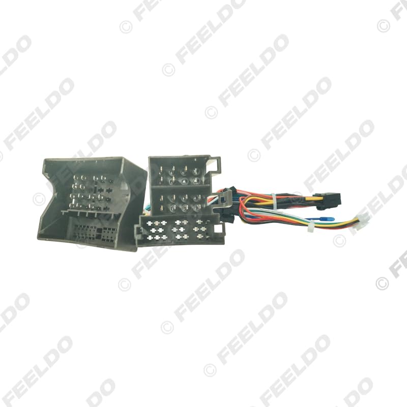 Car for Audio Wiring Harness with Canbus Box for Mercedes-Benz B200 Aftermarket 16pin CD/DVD Stereo Installation Wire Adapter - (Color Name: Harness CANBUS Box)