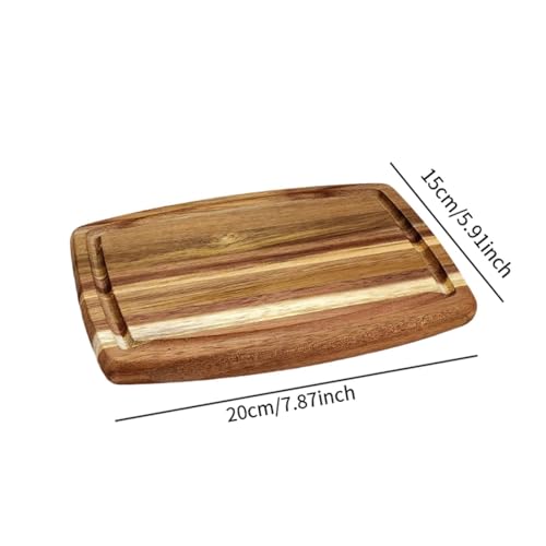 Planche à découper bois rigole intégrée pour en finir avec les plans de travail sales - 4