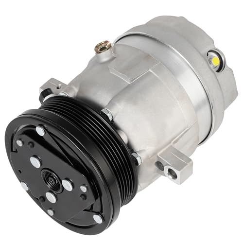 Image of ECCPP AC Compressor Direct Fit for Pontiac Grand Prix V6 3.1L 1997-2001 | for Chevrolet Monte Carlo V6 3.4L 2000 57972,58972 Fast Cooling AC Compressor with Clutch Low Vibration Fuel Efficient