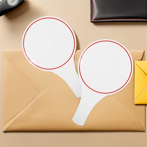 5 pizarras borrables portátiles para puntajes y votación miniatura 5