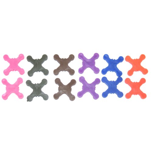 Bowjax Slip Jax Bow String Silencer Rubber Blue Pack of 4