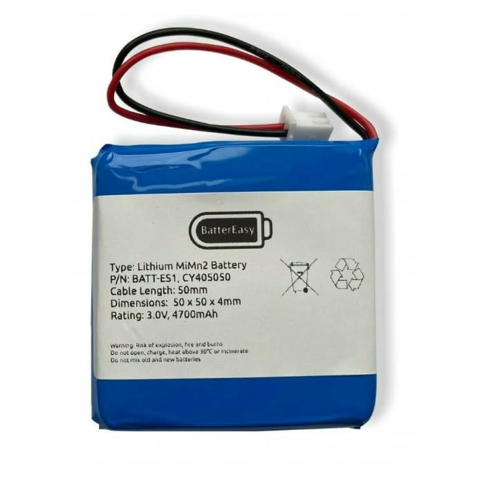 Batterie pour clavier sans fil LEDRKP-WE Pyronix BATT-RKP1 PY50 alarme
