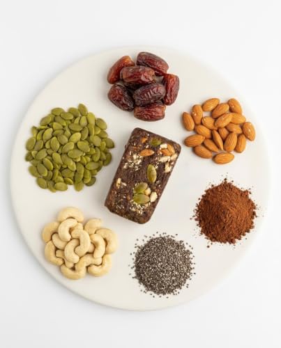 Image of PROTO BAR Choconut Fusion Protein Bar | 13g Plant Protein in 1 bar | High Fibre | Vegan | Gluten Free | (Mocha, Pack of 16)