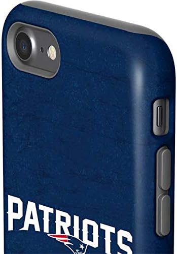 Skinit Pro Phone Case Compatible with iPhone SE (2nd & 3rd Gen) - Officially Licensed NFL New England Patriots Distressed Design