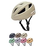 【SGマーク】【マグネットバックル】söpöta 自転車 ヘルメット 子供 SG規格 M / 6歳以上 親子でかぶれる ソポタ SOP-CH (グレージュ, 新M (54～58㎝))