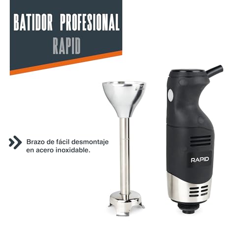 Batidor Rapid Lacor 69920 de acero inoxidable de 8 velocidades y 220W de potencia 7