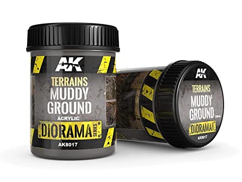 AK Interactive Terrain 250ml Muddy Ground