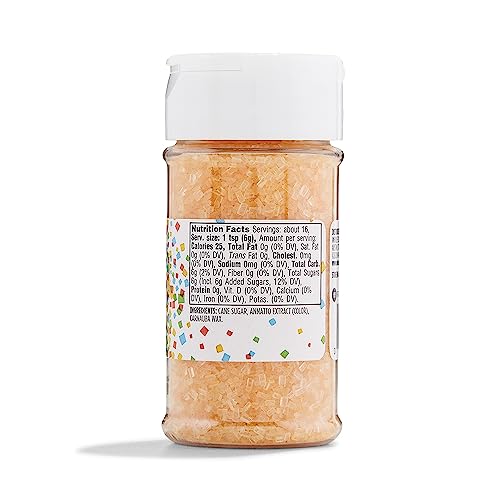 Image of 365 by Whole Foods Market, Orange Colored Sugar, 3.3 Ounce