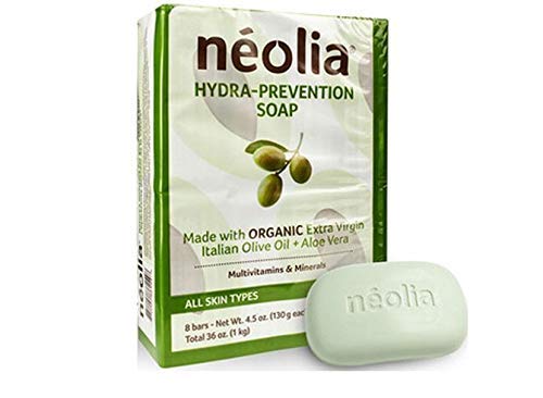 Neolia Hydra-prevention Olive oil soap (8 x 130g) by Neolia
