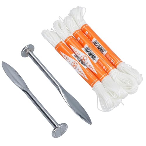 Two Footprint Line Pins and Four Braided Nylon Chalk Line Size B 18m TE269_TE453 miniatura 1