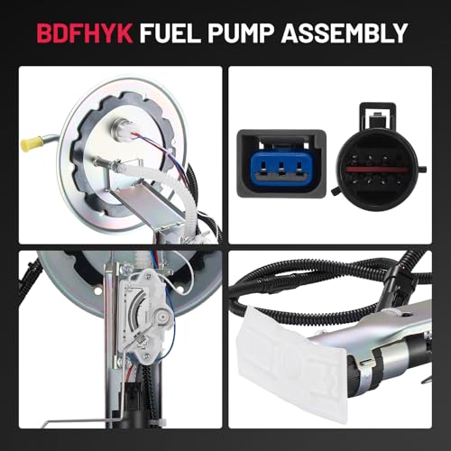 Image of BDFHYK Electric Fuel Pump Module Assembly Compatible with Ford Crown Victoria 2006-2010 4.6L V8, Compatible with Lincoln Town Car 2006 2007 2008 2009 2010 4.6L V8 Replace E2475S