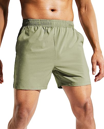 Short de course à pied homme avec poches pour courir léger
