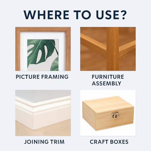 15mm Blued Cut Brads – 40g Pack | Traditional Glazing Sprigs for Picture Framing, Trim, Cabinet & Furniture Work | Anti-Split Steel Brad Nails 5 15mm Blued Cut Brads – 40g Pack | Traditional Glazing Sprigs for Picture Framing, Trim, Cabinet & Furniture Work | Anti-Split Steel Brad Nails - Image 5