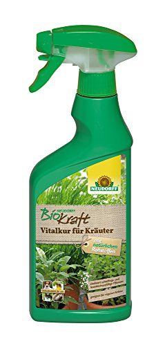 Neudorff BioKraft Vitalkur para hierbas AF – Spray listo para usar promueve una nutrición óptima y revitaliza hierbas propensas a plagas y enfermedades, 500 ml