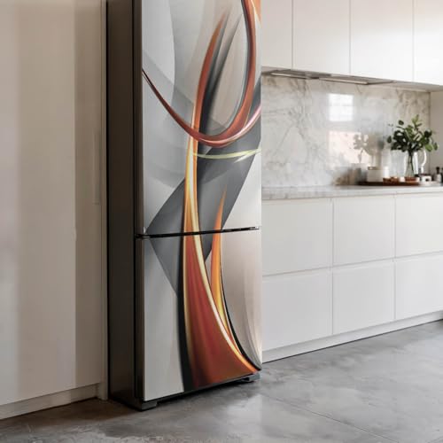 Tapis magnétique de cuisine 60x205 cm étanche à motif ondes - 4
