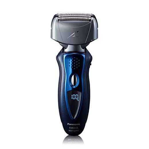 Panasonic Arc4 Electric Razor for Men with Pop-Up Beard Trimmer, 4-Blade Foil Cutting System, Flexible Pivoting Head, Hypoallergenic, Wet/Dry Electric Shaver – ES8243AA