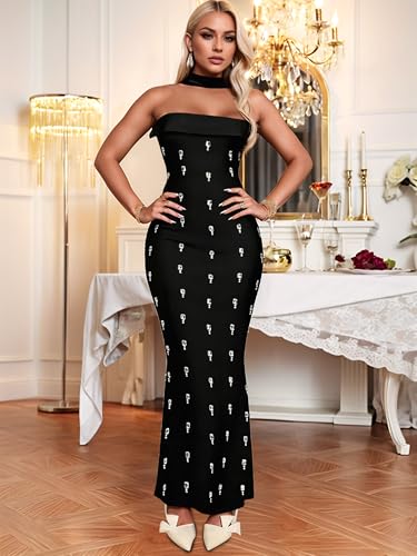 Image of Figdaw Elegant Long Prom Dresses Sexy Evening Gowns for Women Formal Events 2025