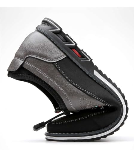 Image of Men's Oxford Business Casual Shoes Office Loafers Dress Comfort Driving Shoes
