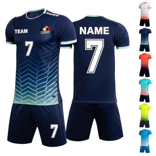 LAIFU Custom Soccer Jersey Set For Kid Adult Personalized Soccer Uniforms With Your Name Number Team
