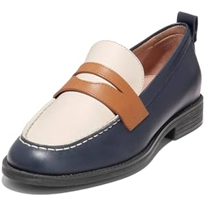 Loafers for Women Cole Womens Haan Loafers 2024 Stassi Penny Loafer Leather Loafers & Slip-ons Business Shoes
