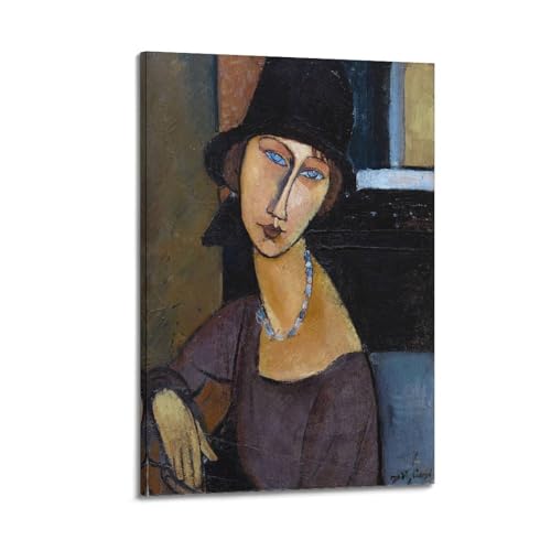 Affiche Modigliani Jeanne Hébuterne pour exprimer votre passion de l'art italien