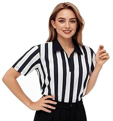 01-black & White-short Sleeve Collar