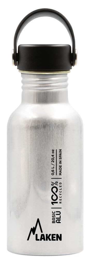 Bot. alu. Basic Alu 0,60 l. Tapón Oasis - Metal