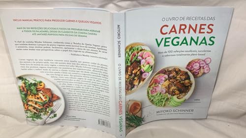 O Livro de Receitas das Carnes Veganas: Mais de 100 Refeições Sau...
