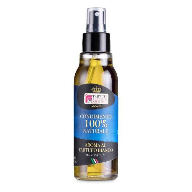 Condimento aromatizado a trufa blanca, aroma natural 100 ml spray