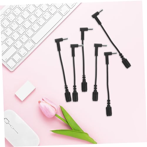 Pack 10 cables adaptador de corriente hembra a macho convertidor de carga portátil 7