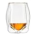 NORLAN Whisky Glass (Clear Single with Microfiber Polishing Cloth)