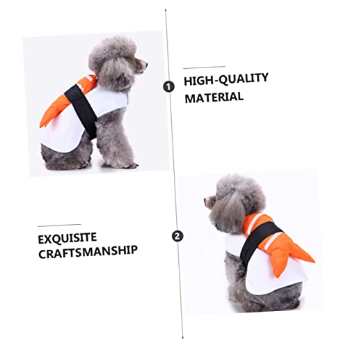 Disfraz para perros Halloween Sushi naranja Talla L miniatura 7