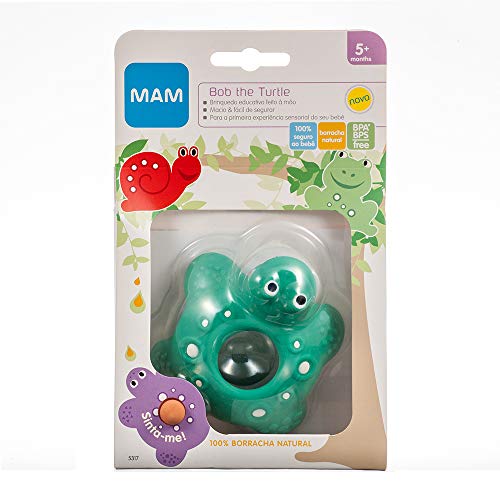 MAM, Brinquedo Educativo Para Morder, Bob the Turtle