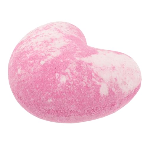 FOMIYES Heart Bath Salt Ball 40g Spa Shower Tablets Gentle Plant Essence Formula for Smooth and Clean Sk