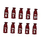Photo Gallery romisbaba 10 pezzi sacchetti in iuta numerati portabottiglia riutilizzabili per vino adatti per feste e regali decorazioni festive versatili Photo Gallery romisbaba 10 pezzi sacchetti in iuta numerati portabottiglia riutilizzabili per vino adatti per feste e regali decorazioni festive versatili