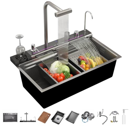 SDGRP Smart Kitchen Sink 304 Stainless Steel...