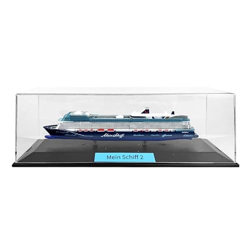 TUI Cruises Schiffsmodell Neue Mein Schiff 2, Blau/Weiß, 295 x 95 x 10 mm
