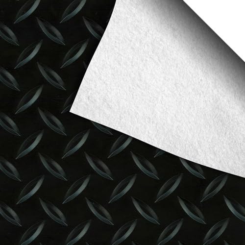 G-Floor Diamond Tread Pattern 8'6" Wide x 5' Long Midnight