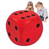 Dados grandes - PU Classroom Dicce | Grandes dados de juego Jumbo de 15cm, enseñanza de matemáticas, ayudas educativas en el aula, juegos de mesa para regalo de cumpleaños, juegos de despido Jumbo