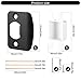 Industrial Door Strikes Plate Set with Reinforced Latches Designs Home Door Easy to Use for Enhanced Security Easy Install
