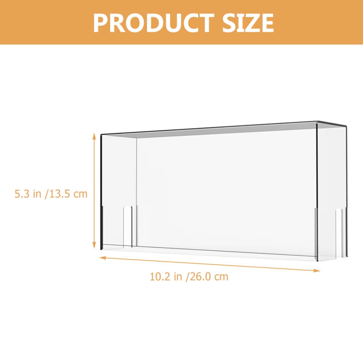 Custodia Protettiva Trasparente per Console Switch e Accessori Scatola Polvere in Acrilico Resistente Organizer Compatibile Switch OLED Design Compatto e Durevole per Protezione e