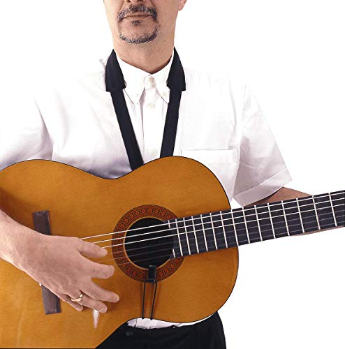 Cinturino Per Chitarra SILENCEBAN – Regolabile, Cotone, Verde, Per Acustica, Classica, Basso, Elettrica