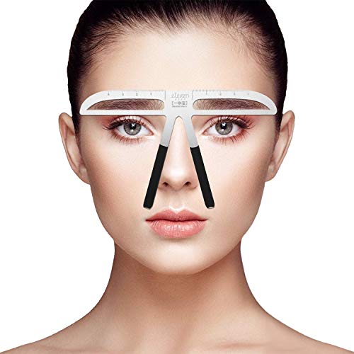 Permanent Tattoo Eyebrows Ruler 3D Balance Eye Brow Template Stencil Shaper Makeup Tools(1)