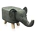 FZYE Reposapiés con Forma de Animal, otomanos, cojín Acolchado, reposapiés, puf, Taburete, Elefante, Asiento, sofá, Silla, Taburete de Aprendizaje para niños, para Cualquier habitación,