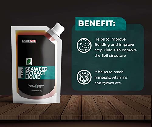 Image of B Natural Organic Seaweed Extract liquid For Spray On Plants & Garden (1, Seaweed 200ml)