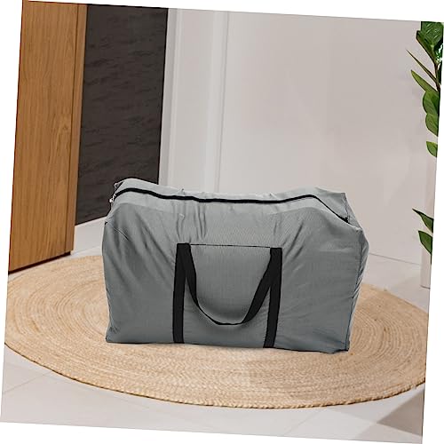 BESPORTBLE Gym Duffle Bag Handles Large Capacity Oxford Cloth Storage Bag Travel Luggage Men Moving Grey2