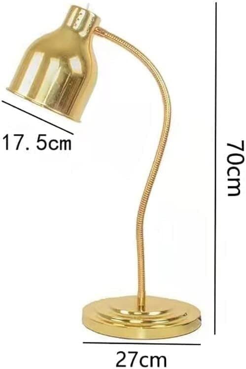 Riscaldamento rapido Lampada riscaldante for Alimenti da Ristorante Indipendente(Gold)